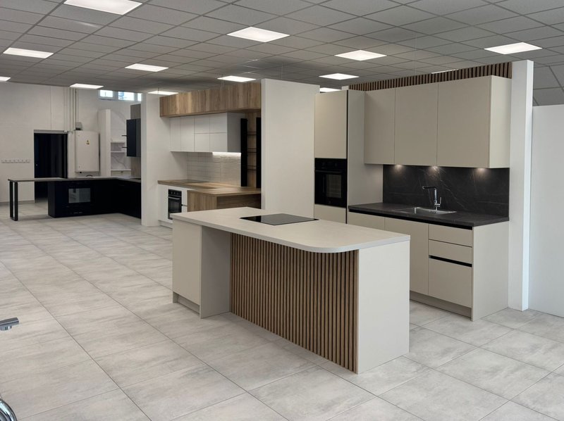 Vnitřní prostory prodejny kuchyní